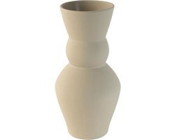 Gusta Vaas 13,6x22,9cm Beige