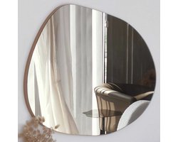 Gusto Spiegel | 100% MELAMINE | Goud - Asir Group - Woonaccessoires outlet - Goud - Melamine - Woonaccessoires outlet -