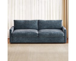 Guyii Bank - Nordic Comfort - 2-Zits Bank - 190 cm - Donkergrijs - Dikke Zachte Rugkussens