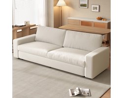 Guyii Meubella Moderne Teddy bank 2-Zits – Ademend, Onderhoudsvriendelijk & De totale lengte van de bank is 212 cm