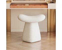 Guyii Meubella Stoelen 50.5 cm,Make-up stoel slaapkamer Moderne minimalistische Comfortabele Woonkamer Stoelen Beige