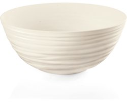 Guzzini - TIERRA - Kom - L - Melk Wit - Post-consument gerecycled plastic