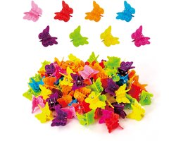 Haaraccessoires & Kinderaccessoires Vlinderhaarclips –willekeurige kleuren – 20 Stuks – Mini formaat, prachtig design, geschikt voor vrouwen & meisjes