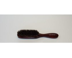 Haarborstel zwart pure 21x4 cm