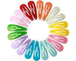 Haarclip klein antislip metaal 50 stuks - Kinderaccessoires voor meisjes