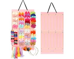 Haarelastiekjes Organizer-Haar Accessoires Opbergtas - Vilt Haar Bogen Houder - Meisjes Kamer Decoratie