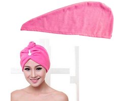 Haarhanddoek - Haartulband - Handdoek na haren wassen - 2 stuks - Haardroogdoek - Microvezel Haarhanddoek - Set van 2 - Snel haren drogen - CHPN