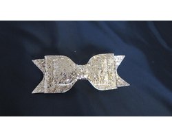 Haarstrik goud | Haarsieraad | Meisje | Haarclip | 7 cm