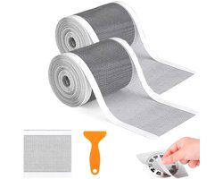 Haarvanger Voor Douche - 2 Stuks - 10 Cm X 10 M - Voorkomt Verstoppingen - Douche - Haarvanger - Gootsteenzeef - Afvoerzeef - Pvc-Gaas - Geschikt Voor Keuken, Badkamer, Badkuip, Balkon, Wasruimte