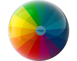 Haba bal - regenboogkleuren - 15 cm doorsnede