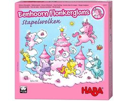 Haba - Haba Stapelspel Eenhoorn Flonkerglans Stapelwolken