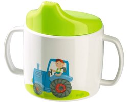 Haba Kubeczek z dziubkiem Traktor