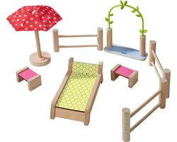 HABA Little Friends Poppenhuismeubels Tuin.