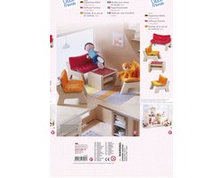 HABA Little Friends - Poppenhuismeubels Woonkamer