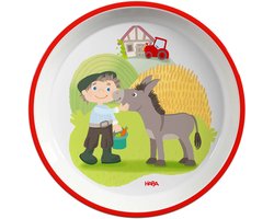 Haba servies bordje Boerderi 18 cm