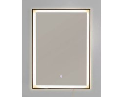Habitat Rechthoek Backlight LED Spiegel - Zwart