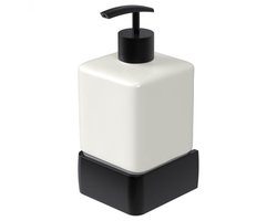 Haceka Aline Zeepdispenser Keramiek Zwart