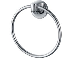 Haceka Aspen Handdoekring chroom