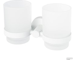 Haceka Bekerhouder Rondi Dubbel Glas Wit