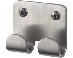 Haceka Ixi Dubbele haak mat chroom