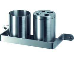 Haceka IXI Rvs Bekerhouder, Dubbel