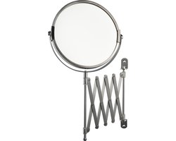 Haceka IXI Scheerspiegel - Wandmodel - RVS-look