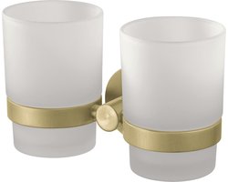 Haceka Kosmos Dubbele Bekerhouder Geborsteld Goud