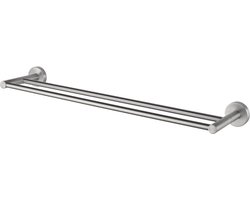 Haceka Kosmos Handdoekhouder dubbel 84.3cm mat chroom