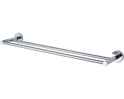 Haceka Kosmos Handdoekhouder dubbel 85.3cm chroom