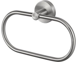 Haceka Kosmos Handdoekring 21cm mat chroom