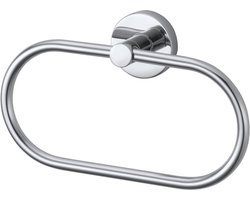 Haceka Kosmos Handdoekring chroom