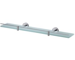 Haceka Kosmos Planchet - 60x12cm - glas - chroom