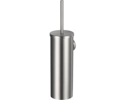 Haceka Kosmos Toiletborstelset - wandmodel - geborsteld RVS