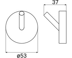 Haceka | Wandhaak Haceka Kosmos
