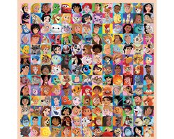 Hachette Disney legpuzzel - 1000 stukjes puzzel plezier.