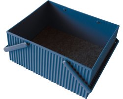 Hachiman Omnioffre Opbergdoos - L - Navy Blauw
