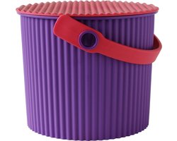 Hachiman Omnioutil Opbergemmer - Mini - Paars/Rood