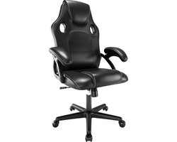 Haha Gaming stoel | Ergonomische bureaustoel voor PC, racestoel zwart