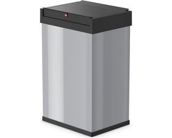 Hailo Big-Box Swing L Prullenbak - 35 l - Zilver