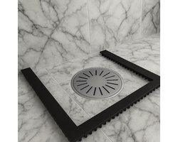 Hair Catcher - Rond - Inloopdouche Haarvanger - Anti Verstopping voor Douchegoot - Drain Cleaner - Douchewisser - Afvoerstop - Doucheput zeef- Trendy Nu