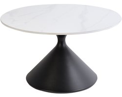 HAIWEE - Salontafel - Zwart/Wit - Gesinterde steen