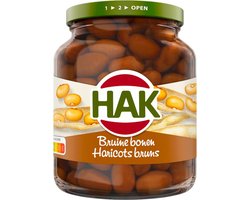 Hak Hollandse bruine bonen 12 potten x 72 cl