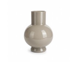 Hakbijl Glass Bloemenvaas Deborah - Goud - glas - D17 x H22 cm