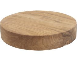 Hakblok rond - Robuust Teakhout - Massief - ø 40 cm – dikte 8 cm – by; Tall Men Standing