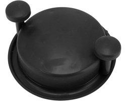 Hakken-Vlees-Tool-Chopper-Vaatwasmachinebestendig-Draagbaar-Niet-Slip-Rundvlees-Restaurants-Zwart-Koken-Pad-Geschikt voor-Keuken-Kleur-Meubel-Accessoire-Afwasbaar.