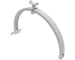 Half Moon LED Tafel Lamp 56cm - Halve Maan Manicure Lamp - 224 LED’s - Dimbaar 0-100% - 3200K-5600K - Oogvriendelijk - Voor Nagelsalon, Make-up & Tattoo - Wit