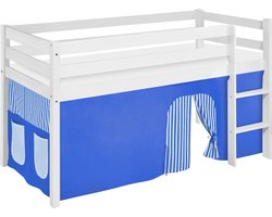 Halfhoogslaper Blauw met tent