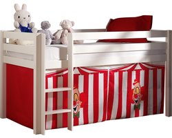 Halfhoogslaper Charlotte wit - bedtent Chucky