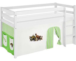 Halfhoogslaper Dino Groen met tent