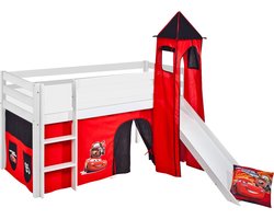 Halfhoogslaper JELLE Disney Cars met toren